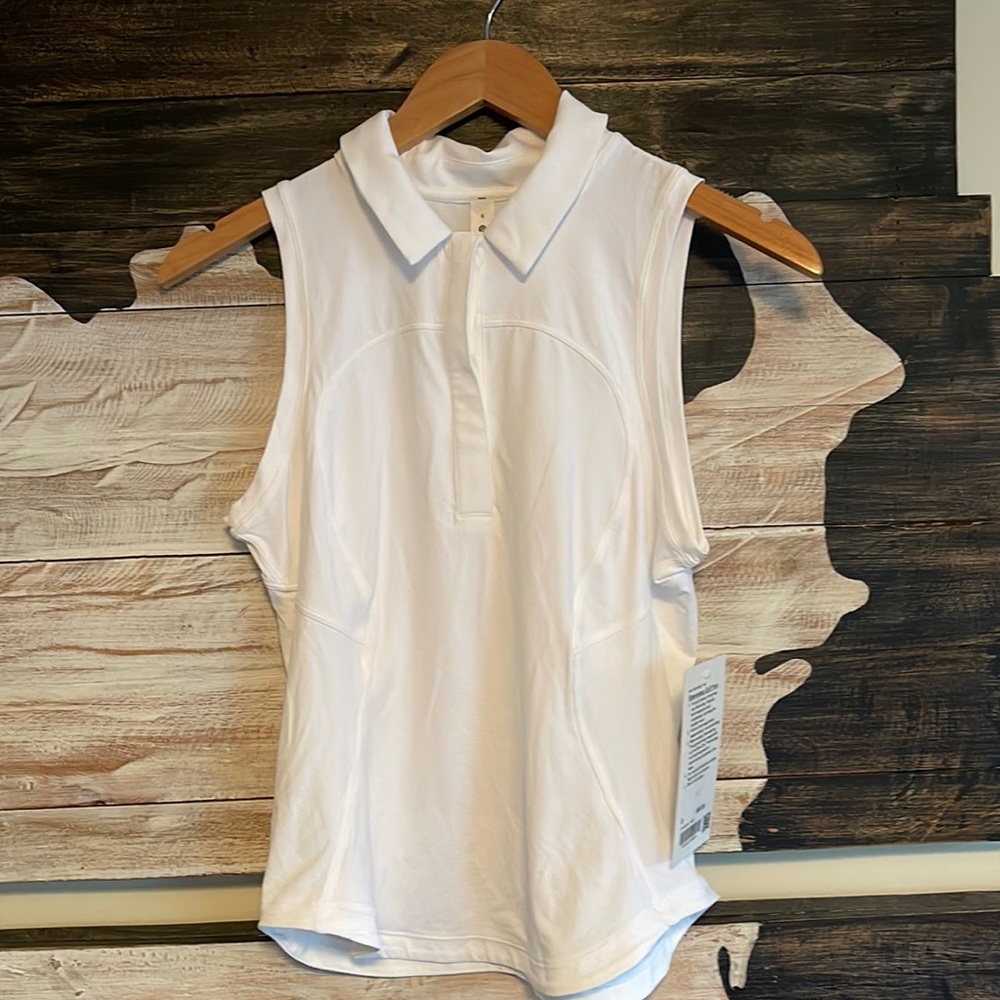NWT Lululemon Sleeveless Golf Polo - Size 6
